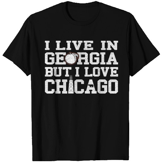 Live Georgia Love Chicago Pride T Shirts