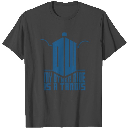 Tardis Ride Blue T Shirts