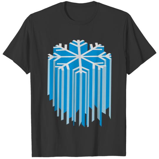 Snowflake 3D T Shirts