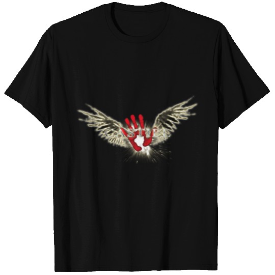 Castiel Fallen Hand StarBurst 6 T Shirts