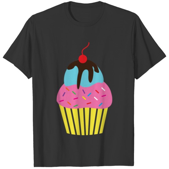 Ice Cream Cupcake T-shirt