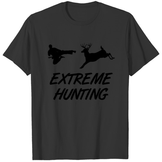 Extreme Hunting Karate Kick Deer T-shirt