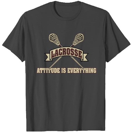 Lacrosse Attitude T Shirts