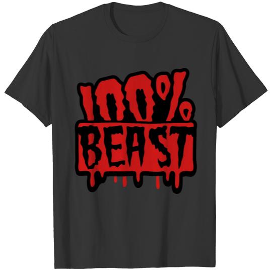 100_beast_2_f2 T-shirt
