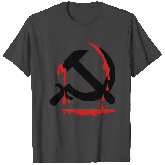 Hammer and Sickle CCCP USSR Coat of Arms Russia T Shirts