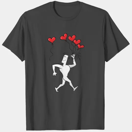A New Heart Balloon is in the Air T Shirts
