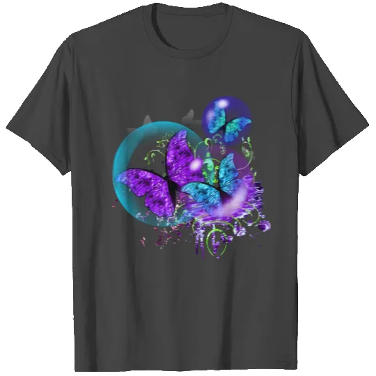 Bubble Butterflies CM BB T Shirts