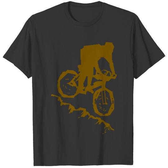 Bicycle Mountain Bike Abstract T Shirts