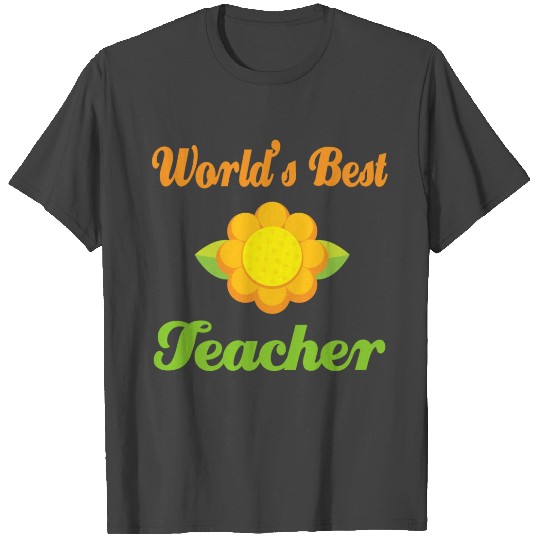 World's Best Teacher T Shirts