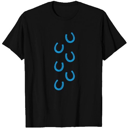 Horseshoe pattern T Shirts