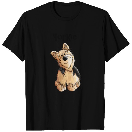 Sweet Yorkshire Terrier - Dog - Dogs T Shirts