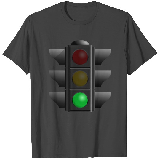 Traffic Light Green T Shirts