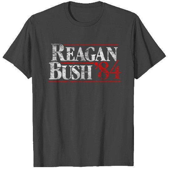 Vintage Distressed Reagan Bush '84 T Shirts