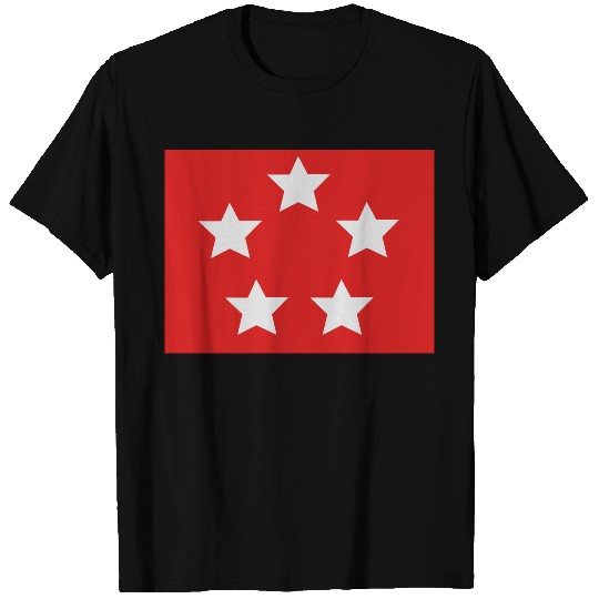 Marine Corps General - Rank Flag T Shirts