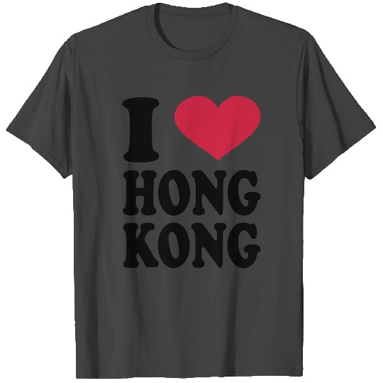 I Love Hong Kong T Shirts