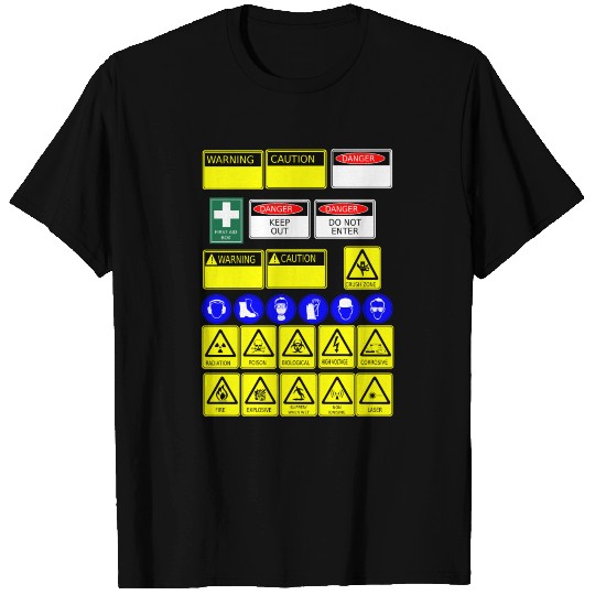 safety signs T Shirts