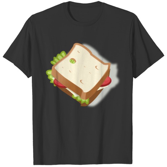 vegetarian sandwich T-shirt