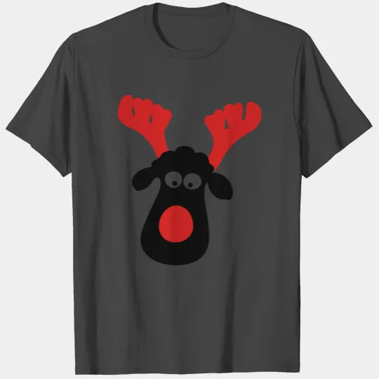 cute christmas rudolph T Shirts