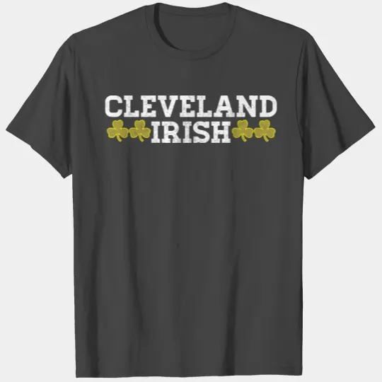 Cleveland Ohio Irish Pride Shamrock T Shirts Ireland