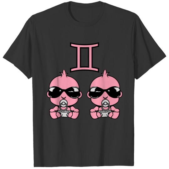 Gemini horoscope gemini babies sunglasses T Shirts