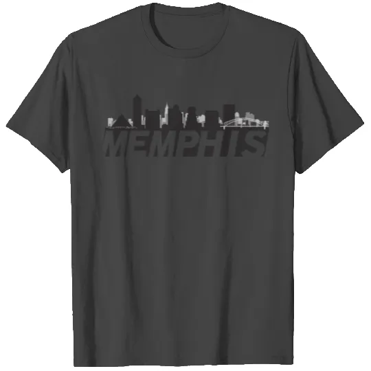 Memphis Tennessee Skyline T Shirts