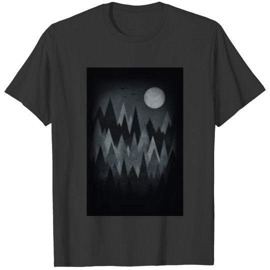 Scary Forest Art (Abstract triangles) Phone Case T Shirts