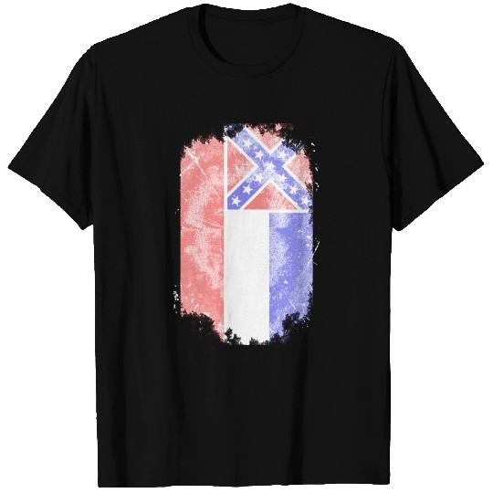 Mississippi vintage flag T Shirts