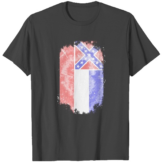 Mississippi vintage flag T Shirts
