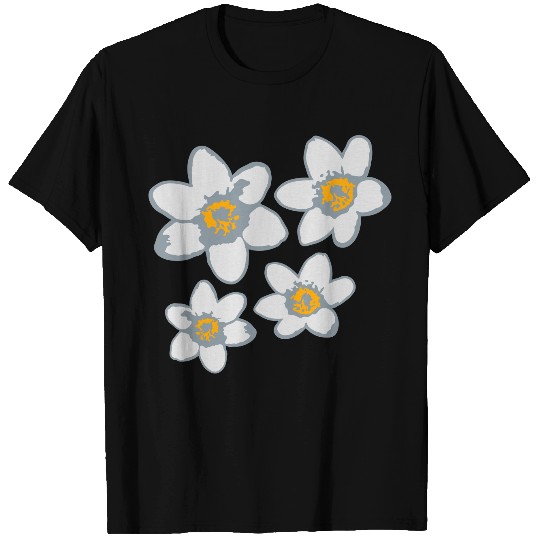 pattern design flower beautiful daisy flower butte T Shirts