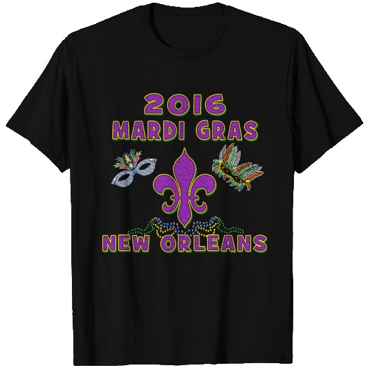 2016 Mardi Gras 2016 New Orleans T Shirts