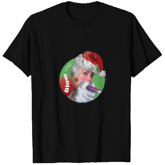 Santa Sucks: Blow me T Shirts