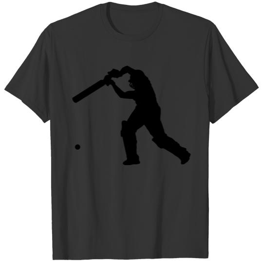 Cricket Player 2 (Vector) T Shirts