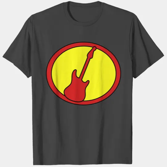 Super, Hero, Heroine, Guitar Hero T Shirts