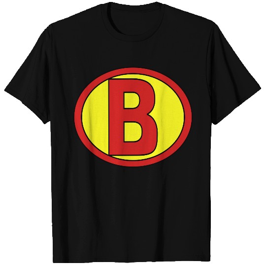 Super, Hero, Heroine, Initials, B T Shirts