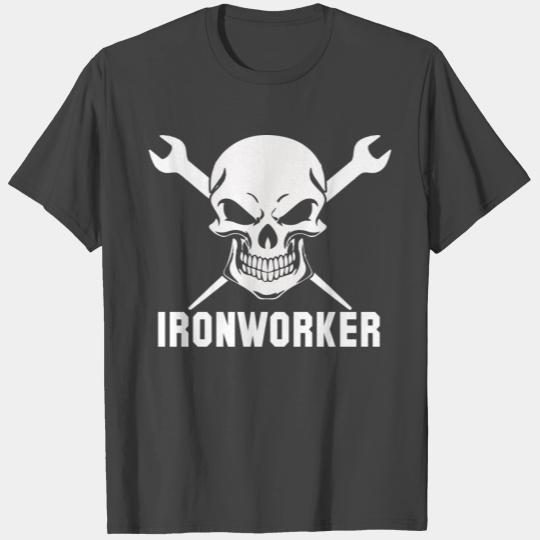 Ironworker ironworkers ironworkers job line pou T Shirts