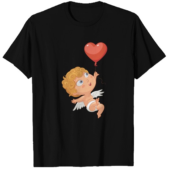valentines day cupid angel 68 T Shirts