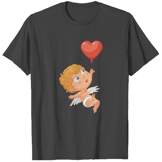 valentines day cupid angel 68 T Shirts