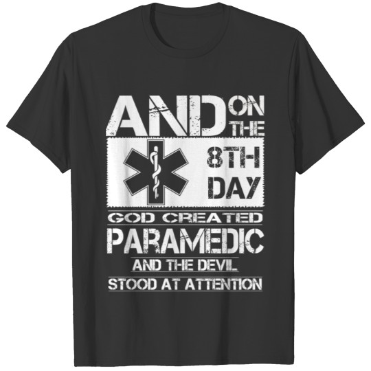 Paramedic hfd firefighter paramedic emt rescue f T Shirts