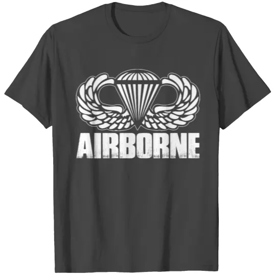 airborne airborne paratrooper 101st airborne 82n T Shirts