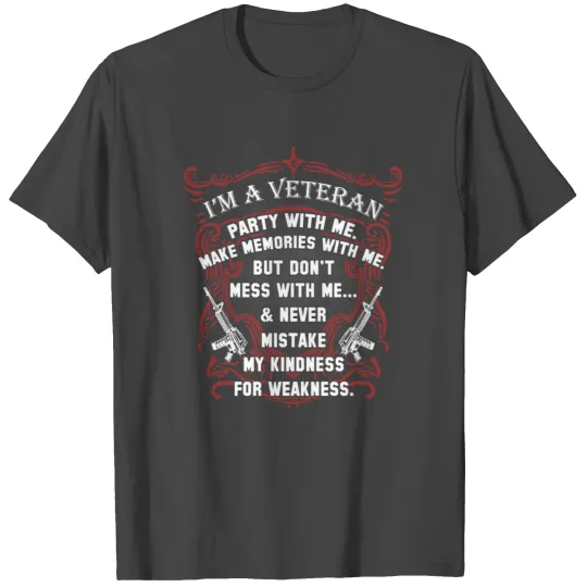 Veteran iraq veteran army veteran afghanistan v T Shirts