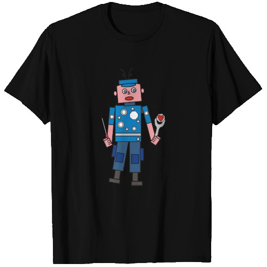 robot man T Shirts