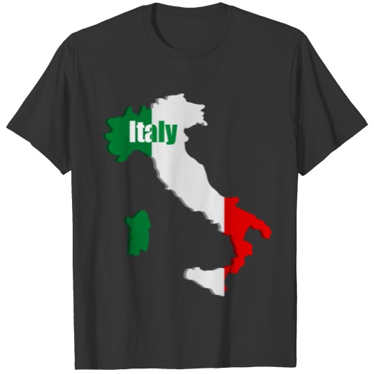 Italy map T-shirt