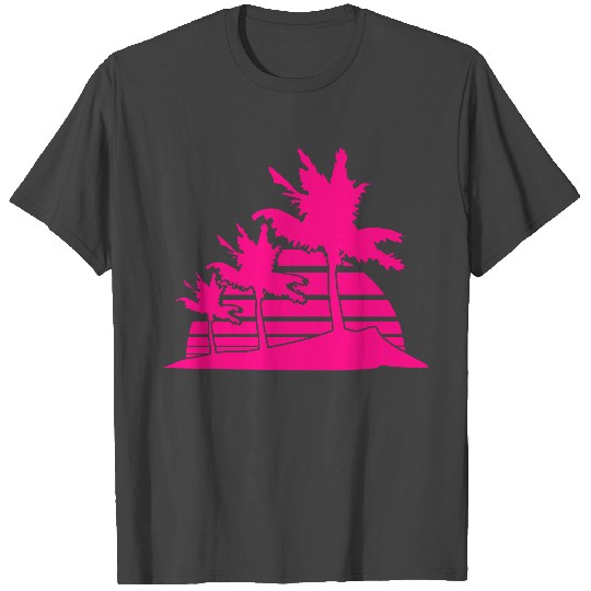 palm beach 3 allee row windy wind storm gusts air T Shirts