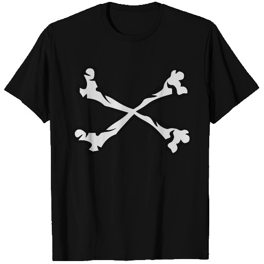 cross bones skeleton bones 407 T Shirts