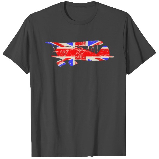 Vintage Union Jack Aircraft Flag T Shirts