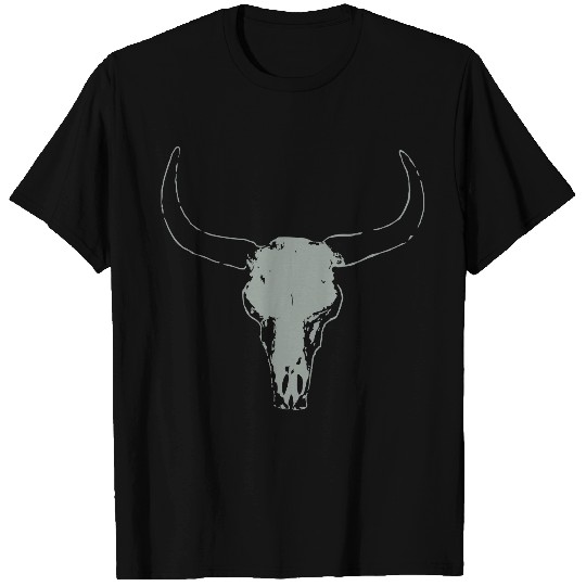Buffalo Skull T Shirts