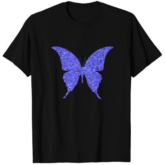 Sapphire Butterfly Silhouette 6 T Shirts