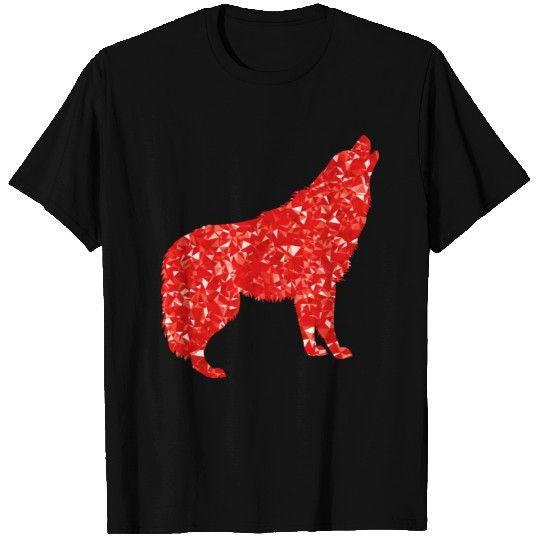 Ruby Howling Wolf T Shirts