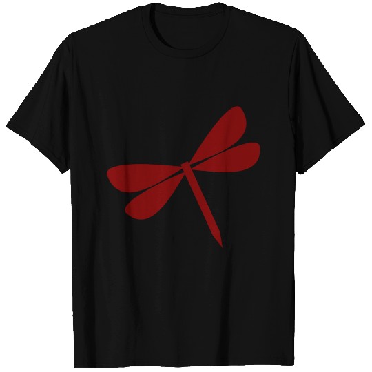 Dragonfly one color flat T Shirts