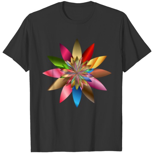 Chromatic Flower T-shirt